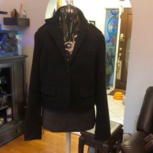 Plaid Short blazer NWOT